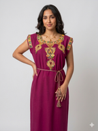Robe Kabyle de Maison Légère d'Été "Itri"