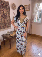 Robe de Maison Fleurie "Inès"