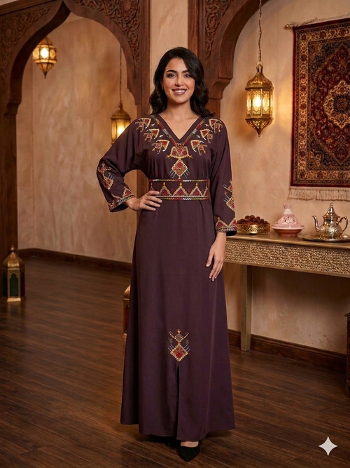 La Robe "Tala" – Élégance Berbère