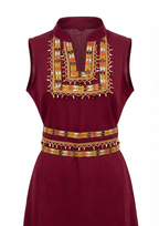 Robe Kabyle Moderne Brodée Zahra