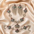 Superbe Collection de Parures de Bijoux Berbères en acier inoxydable