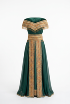 Robe Kabyle Moderne "Mayssa" – Élégance & Tradition