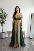 Robe Kabyle Moderne "Mayssa" – Élégance & Tradition